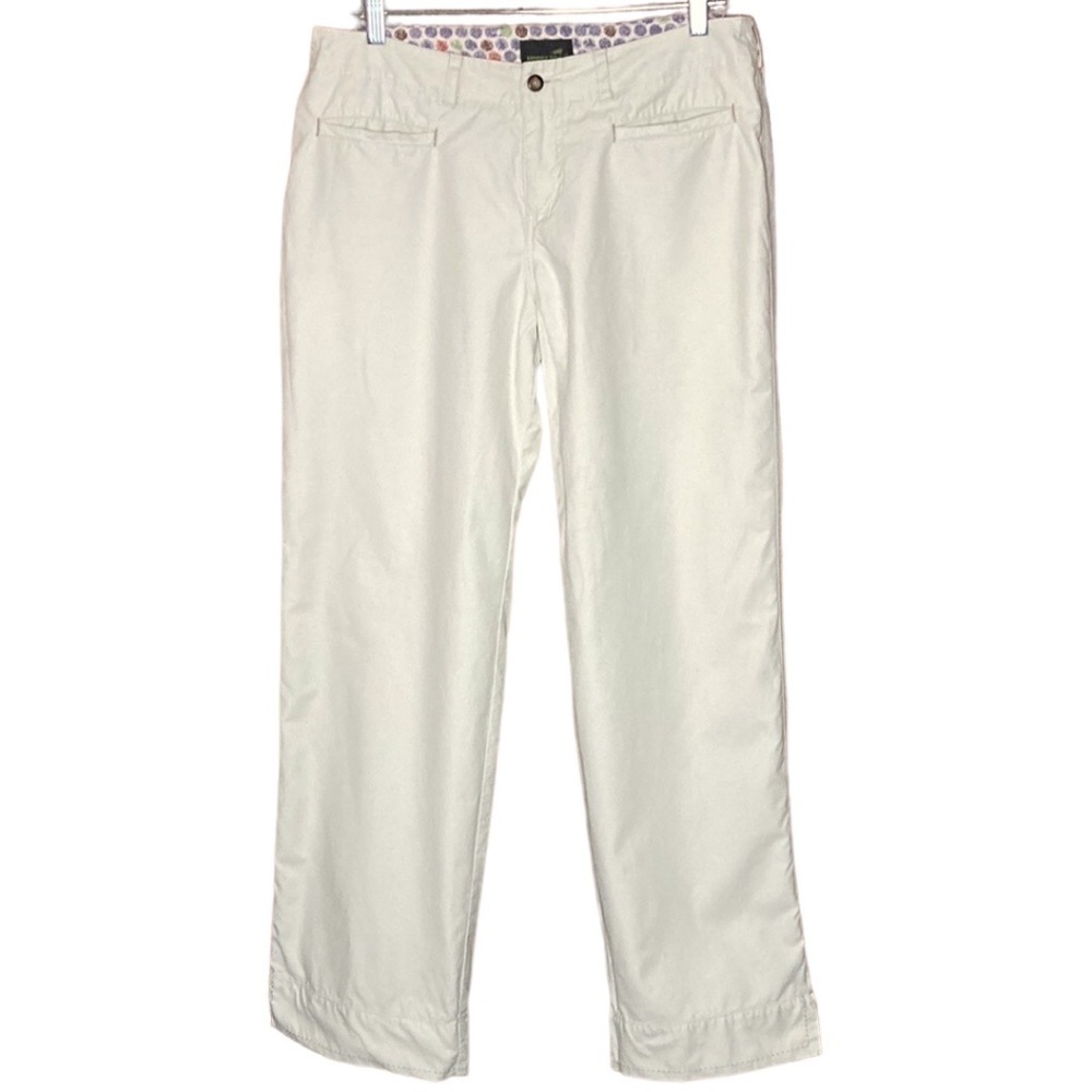 Horny Toad | Lightweight Straight Leg Pants Ivory Size 10